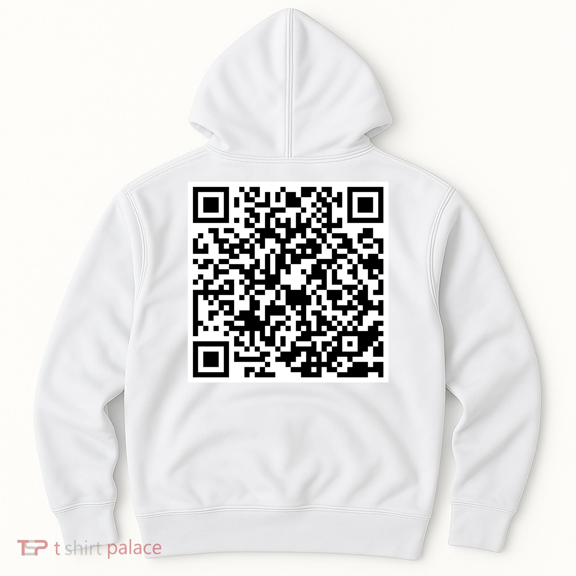 God Is Greater QR Code Hoodie