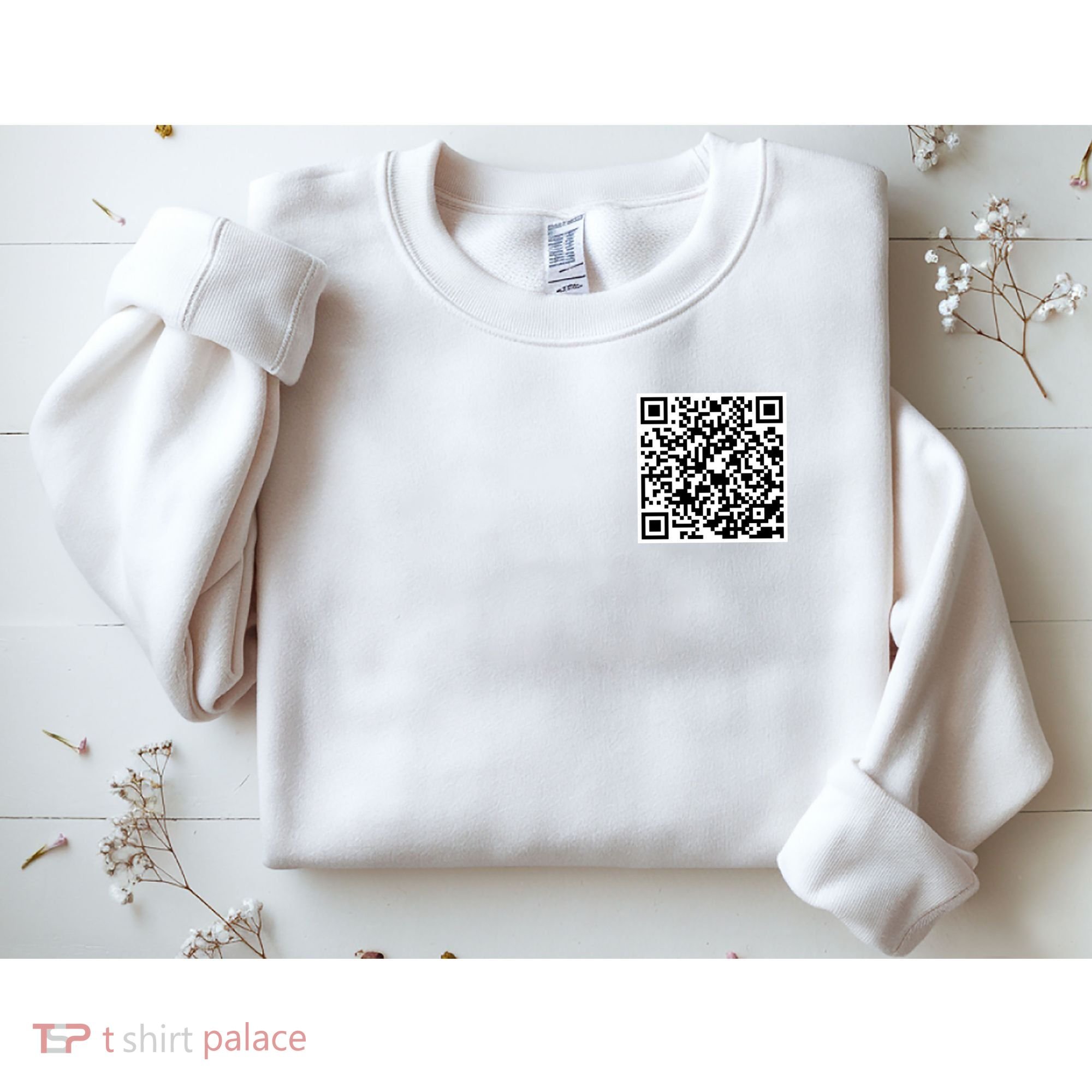 God Is Greater QR Code Sweatshirt