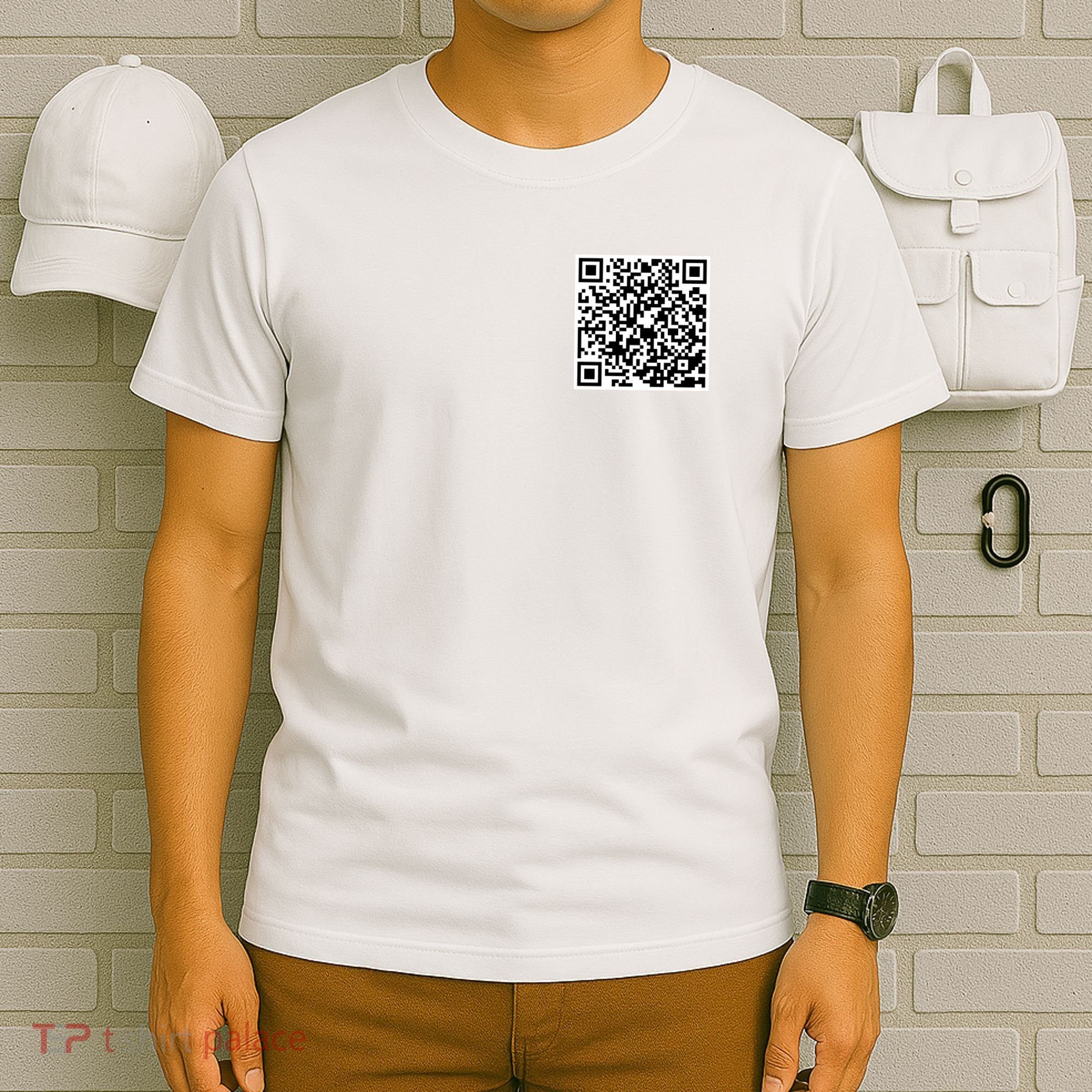 God Is Greater QR Code T-Shirt