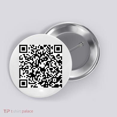God Is Greater QR Code Button