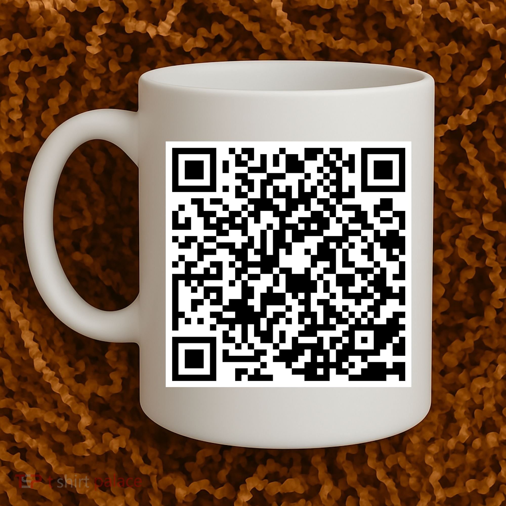 God Is Greater QR Code Coffee Mug