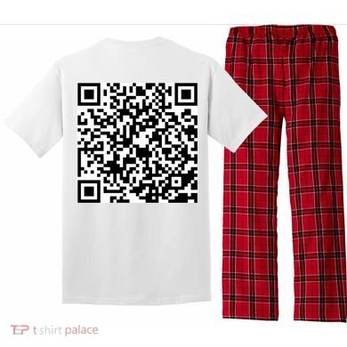 God Is Greater QR Code Pajama Set back