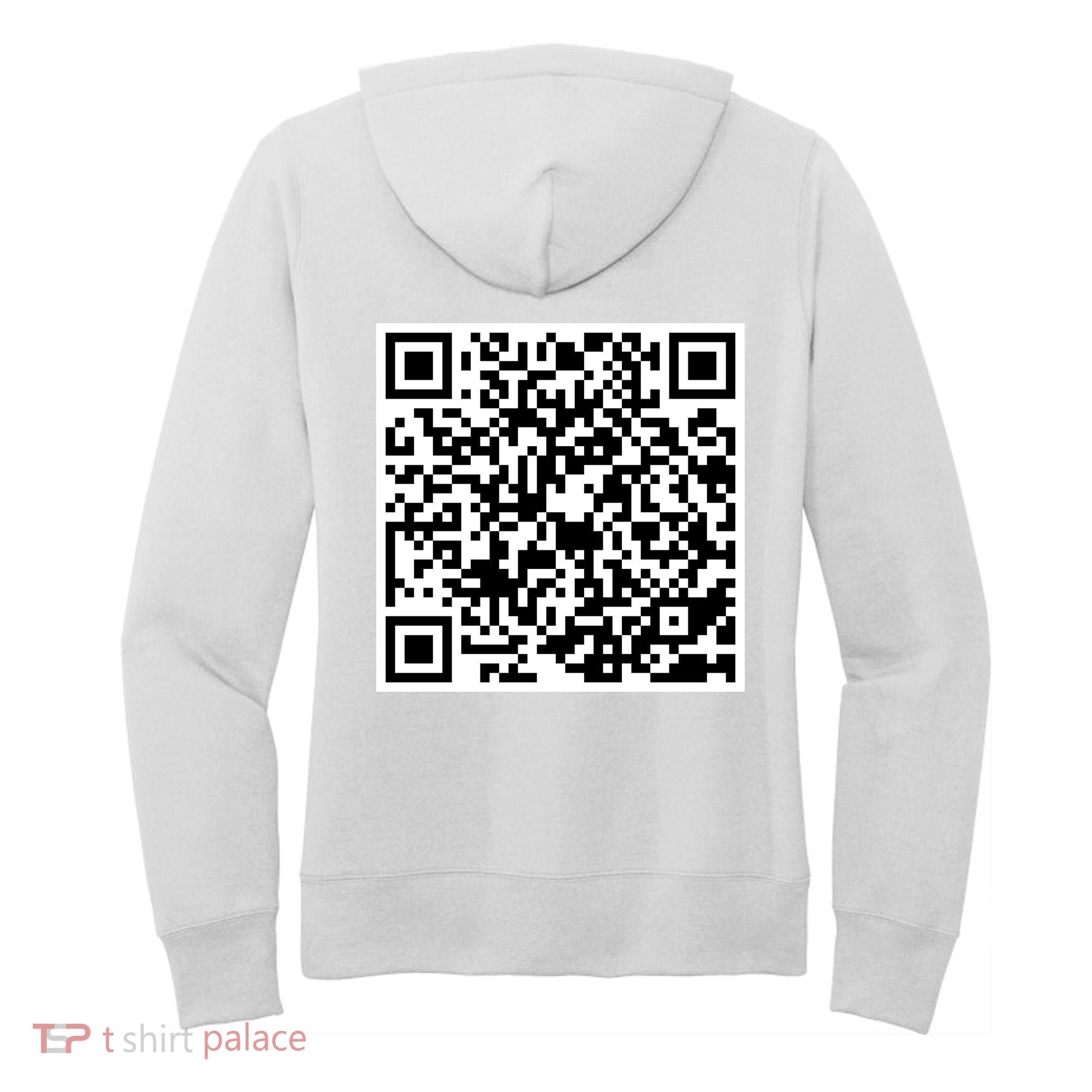 God Is Greater QR Code Women's Hoodie