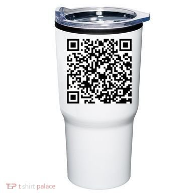 God Is Greater QR Code Tumbler