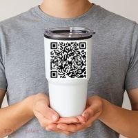 God Is Greater QR Code Tumbler thumb 3