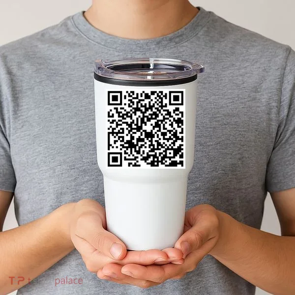 God Is Greater QR Code Tumbler