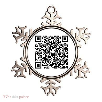 God Is Greater QR Code Ornament