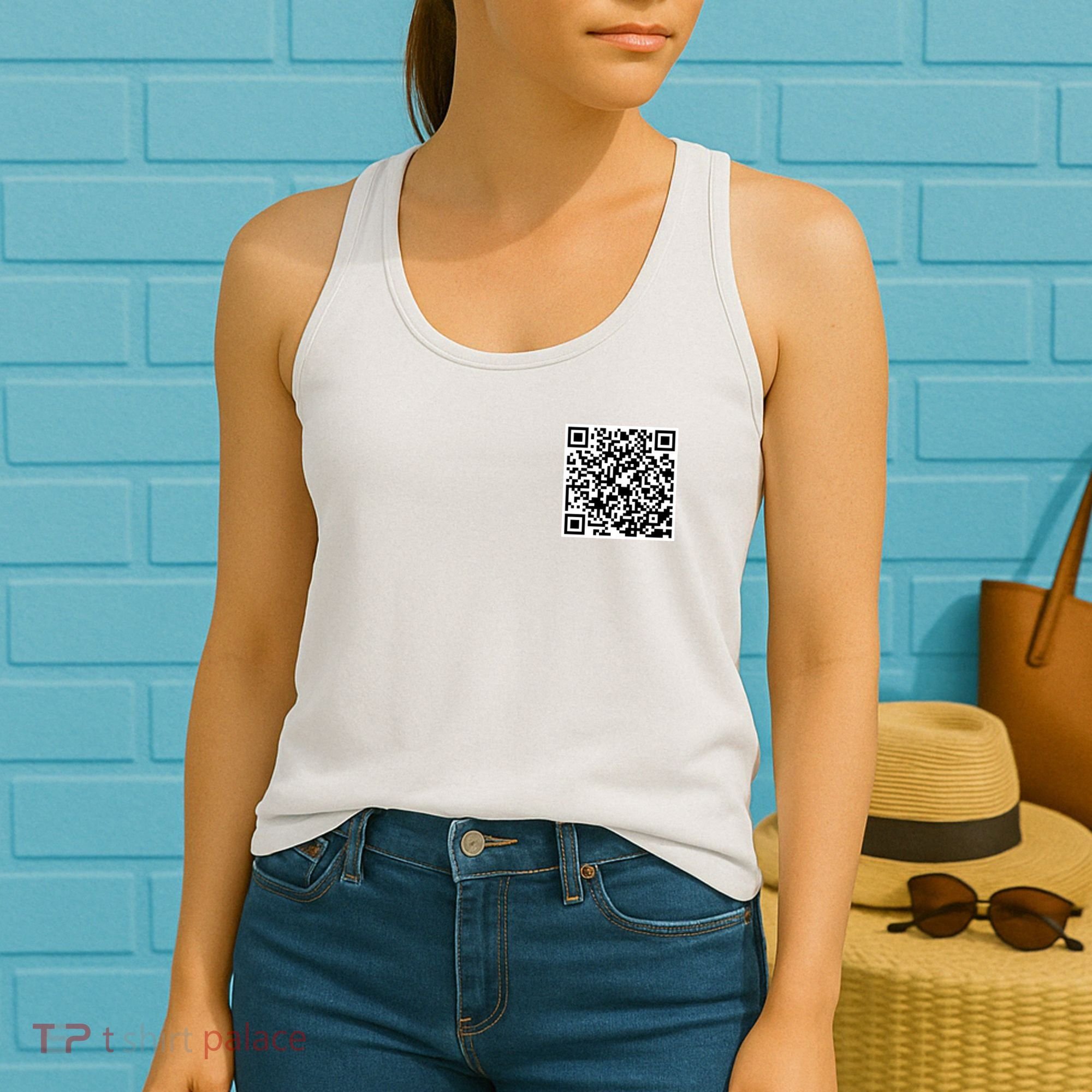God Is Greater QR Code Women's Tank Top