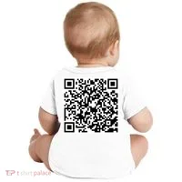 God Is Greater QR Code Baby Bodysuit thumb 1