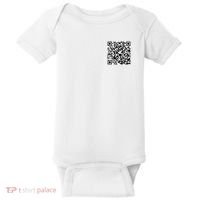 God Is Greater QR Code Baby Bodysuit thumb 0