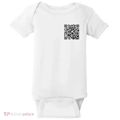 God Is Greater QR Code Baby Bodysuit