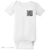 God Is Greater QR Code Baby Bodysuit thumb 0