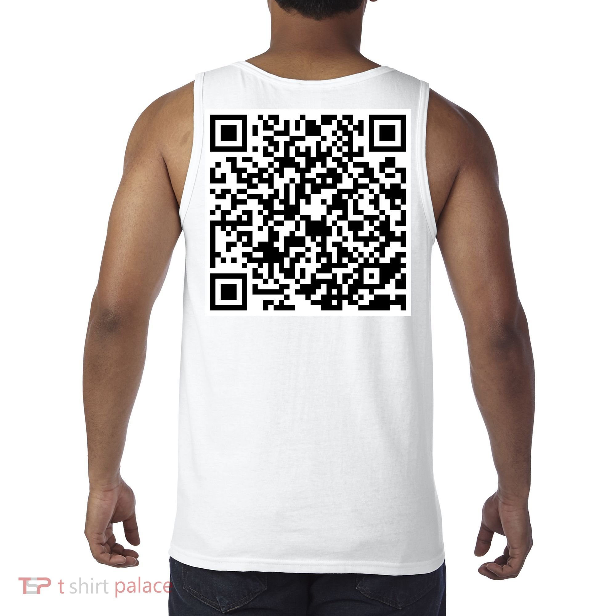 God Is Greater QR Code Tank Top