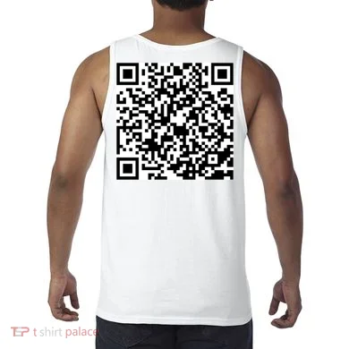 God Is Greater QR Code Tank Top back