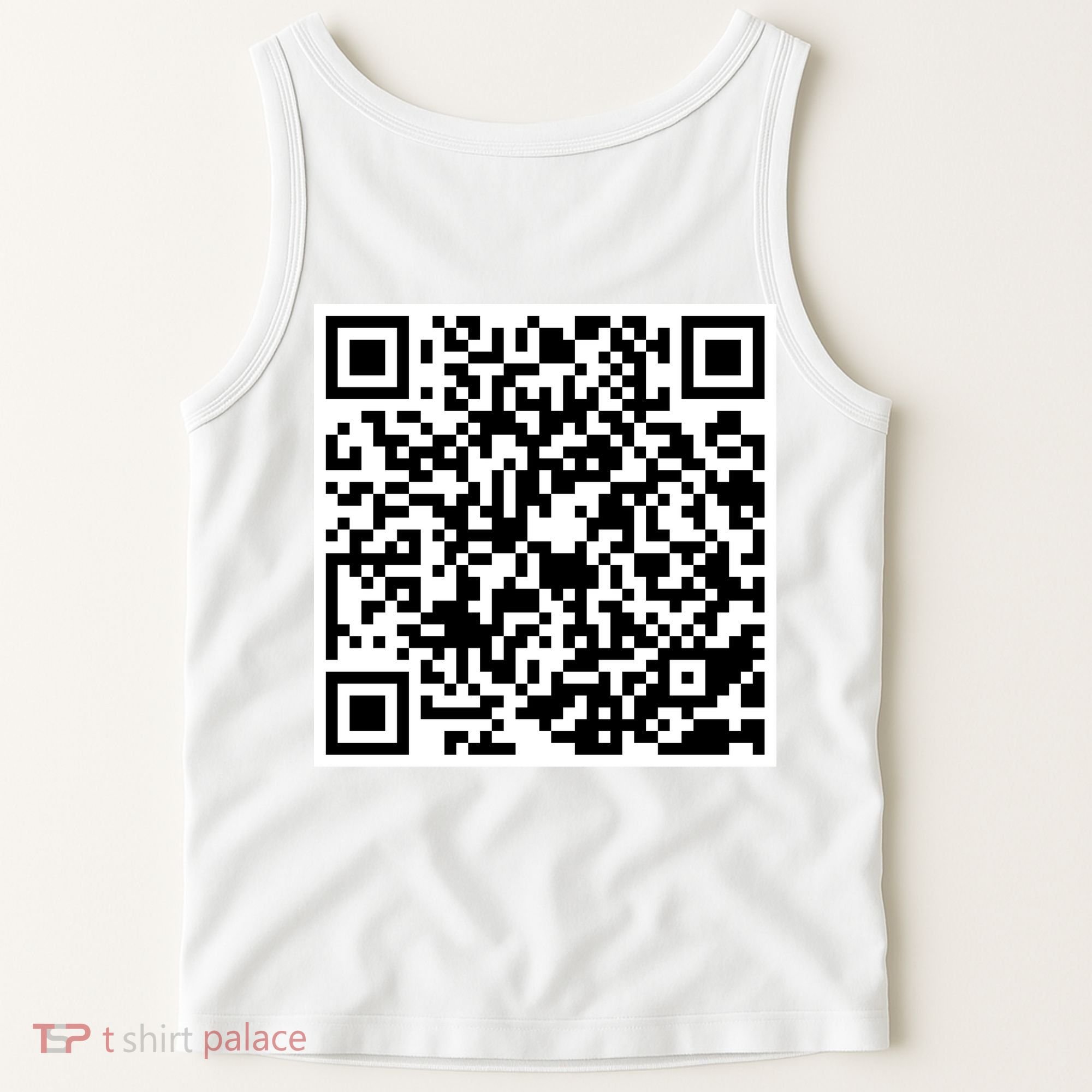 God Is Greater QR Code Tank Top