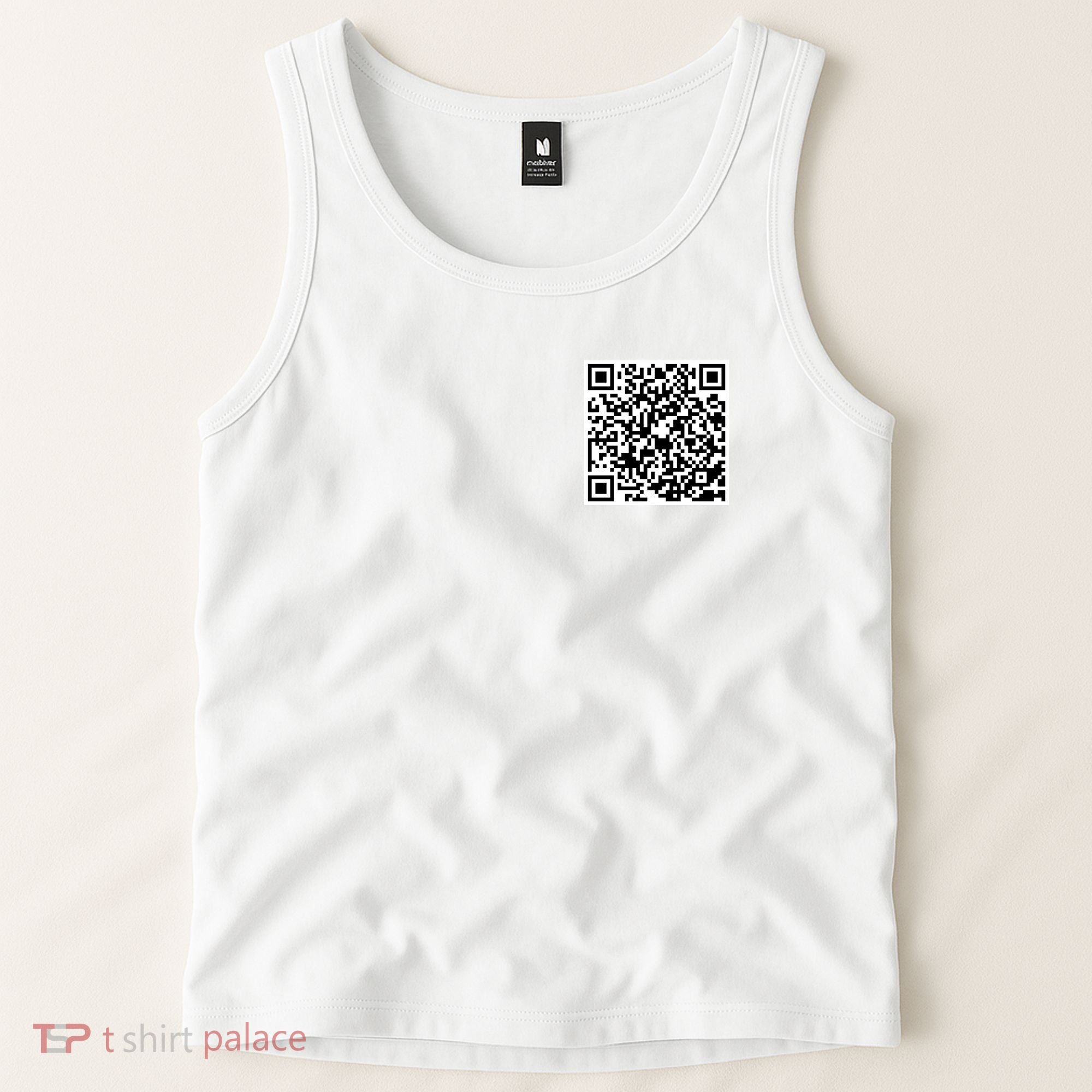 God Is Greater QR Code Tank Top