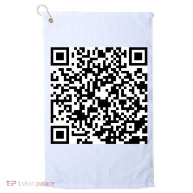 God Is Greater QR Code Golf Towel