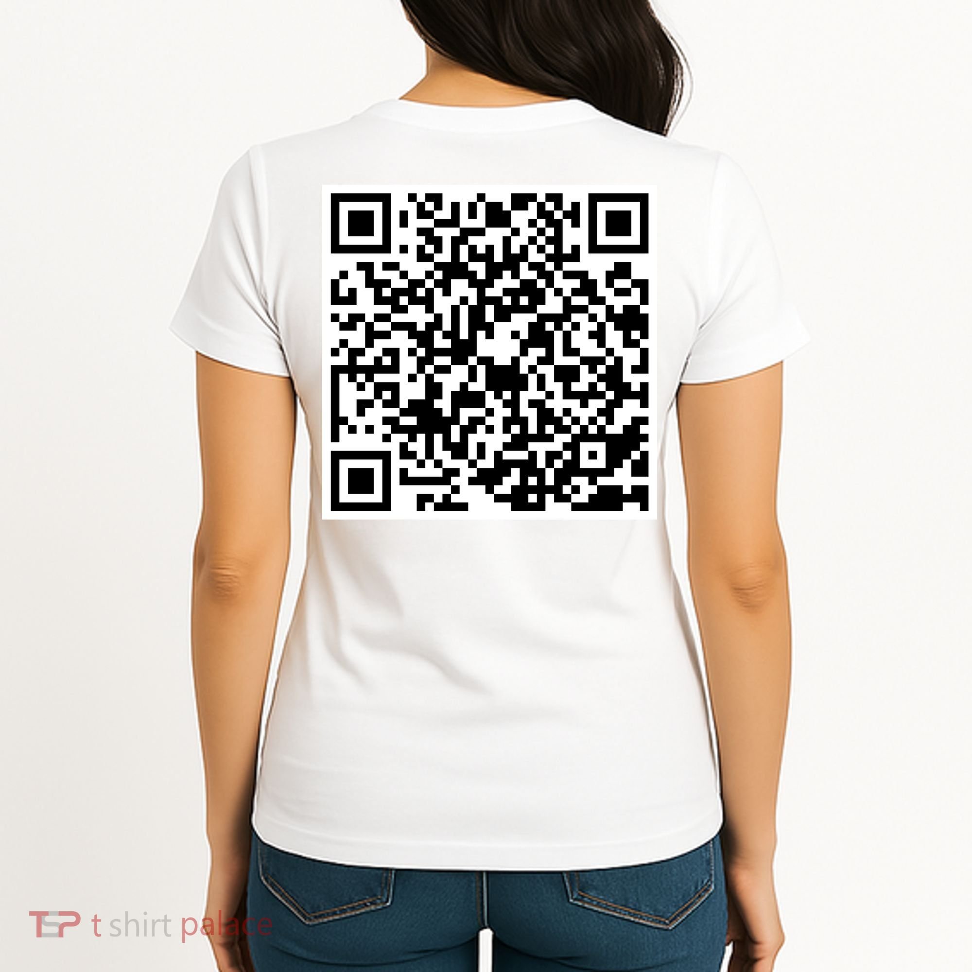 God Is Greater QR Code Women's T-Shirt