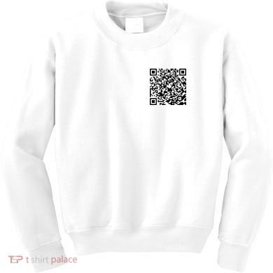 God Is Greater QR Code Kids Sweatshirt