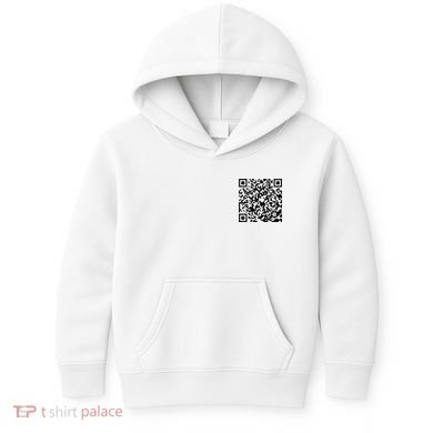 God Is Greater QR Code Kids Hoodie