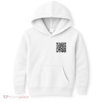 God Is Greater QR Code Kids Hoodie thumb 0