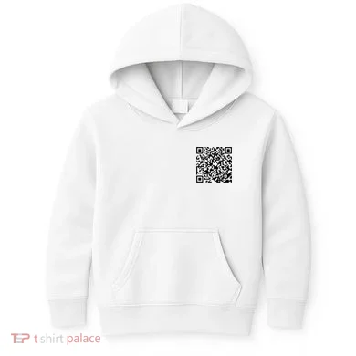God Is Greater QR Code Kids Hoodie