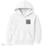 God Is Greater QR Code Kids Hoodie thumb 0