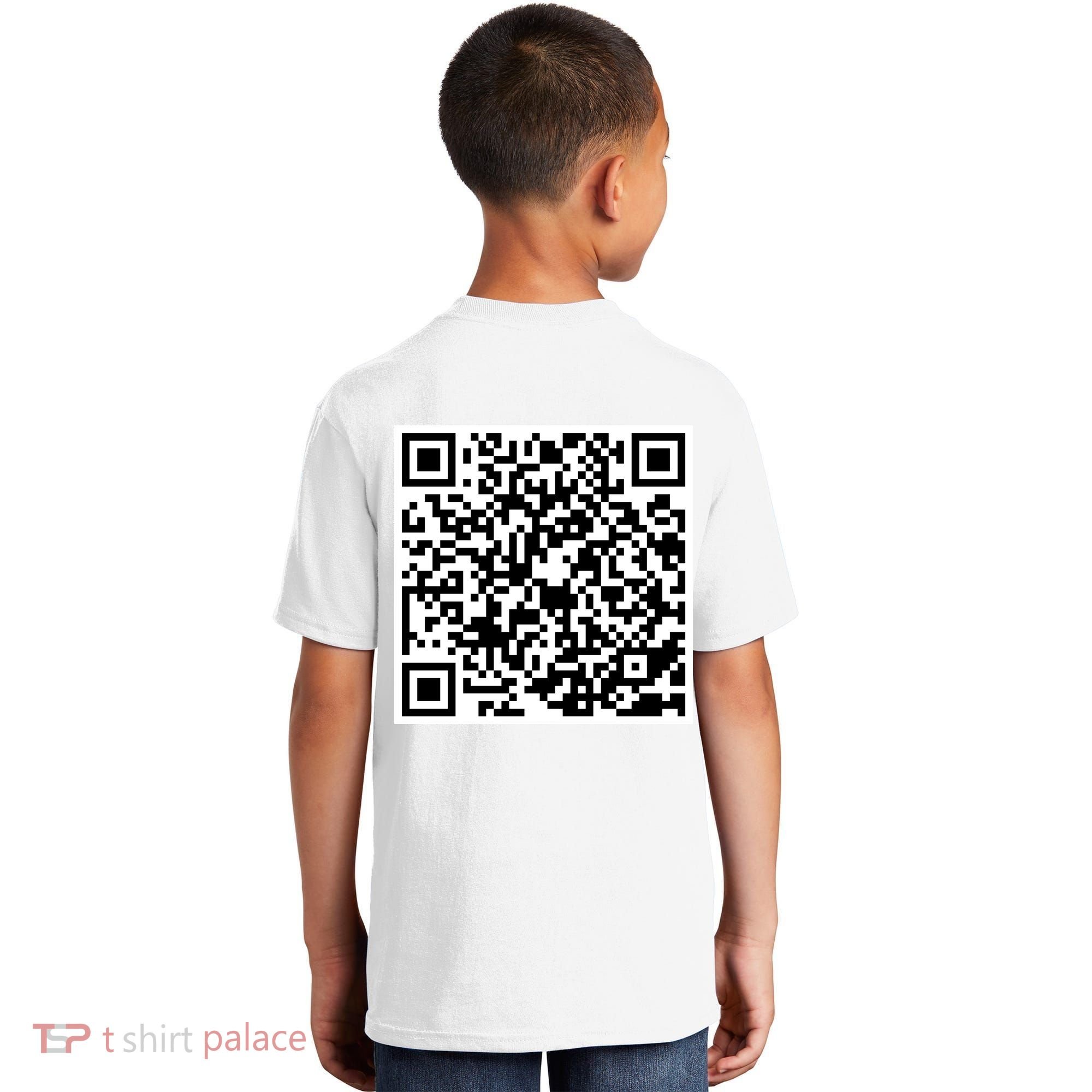 God Is Greater QR Code Kids T-Shirt