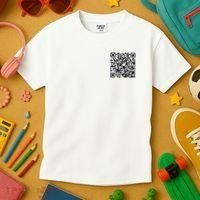 God Is Greater QR Code Kids T-Shirt thumb 4