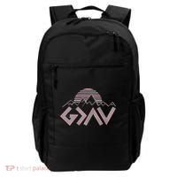 God Is Greater Than The Highs And Lows Religious Backpack thumb 0