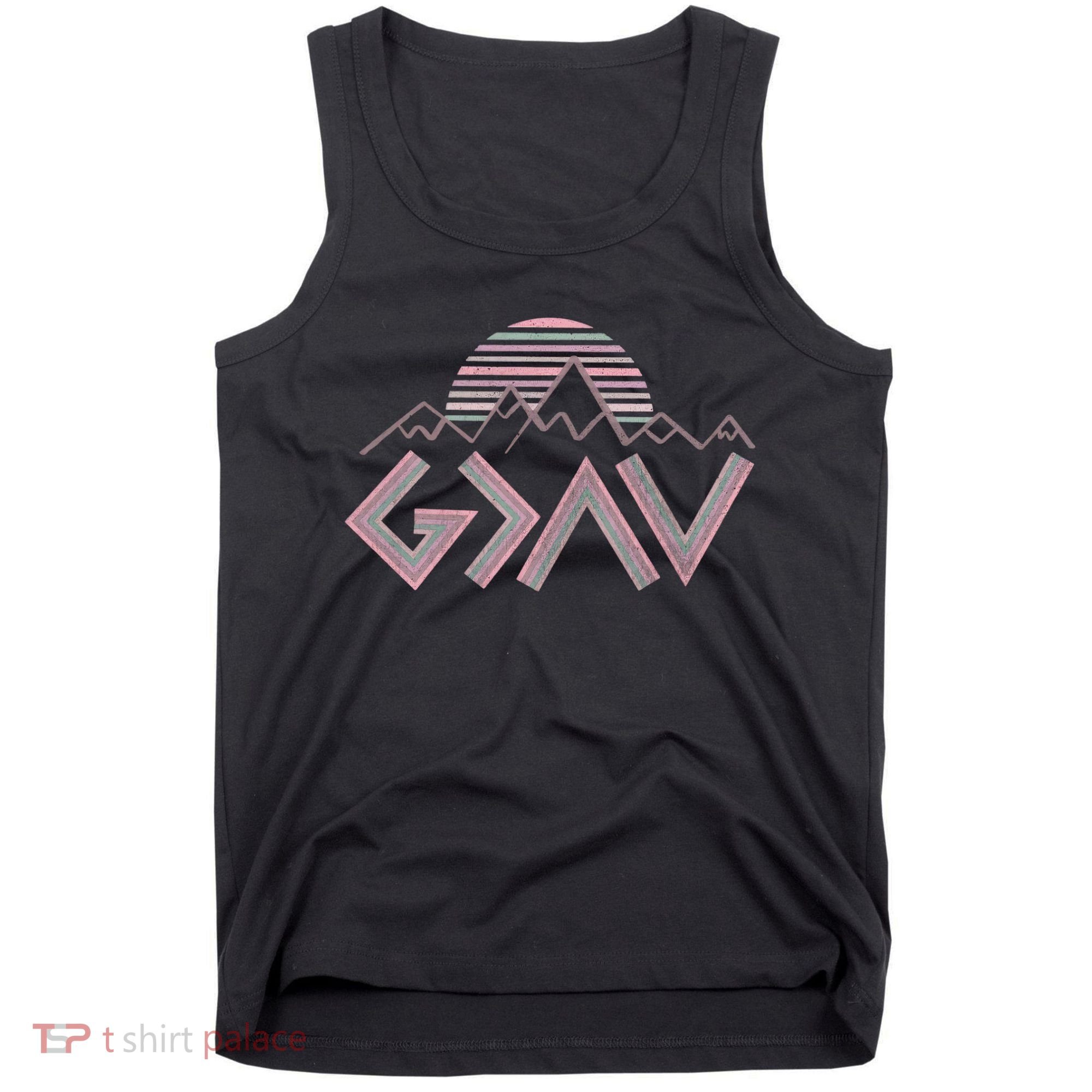 God Is Greater Than The Highs And Lows Religious Tank Top