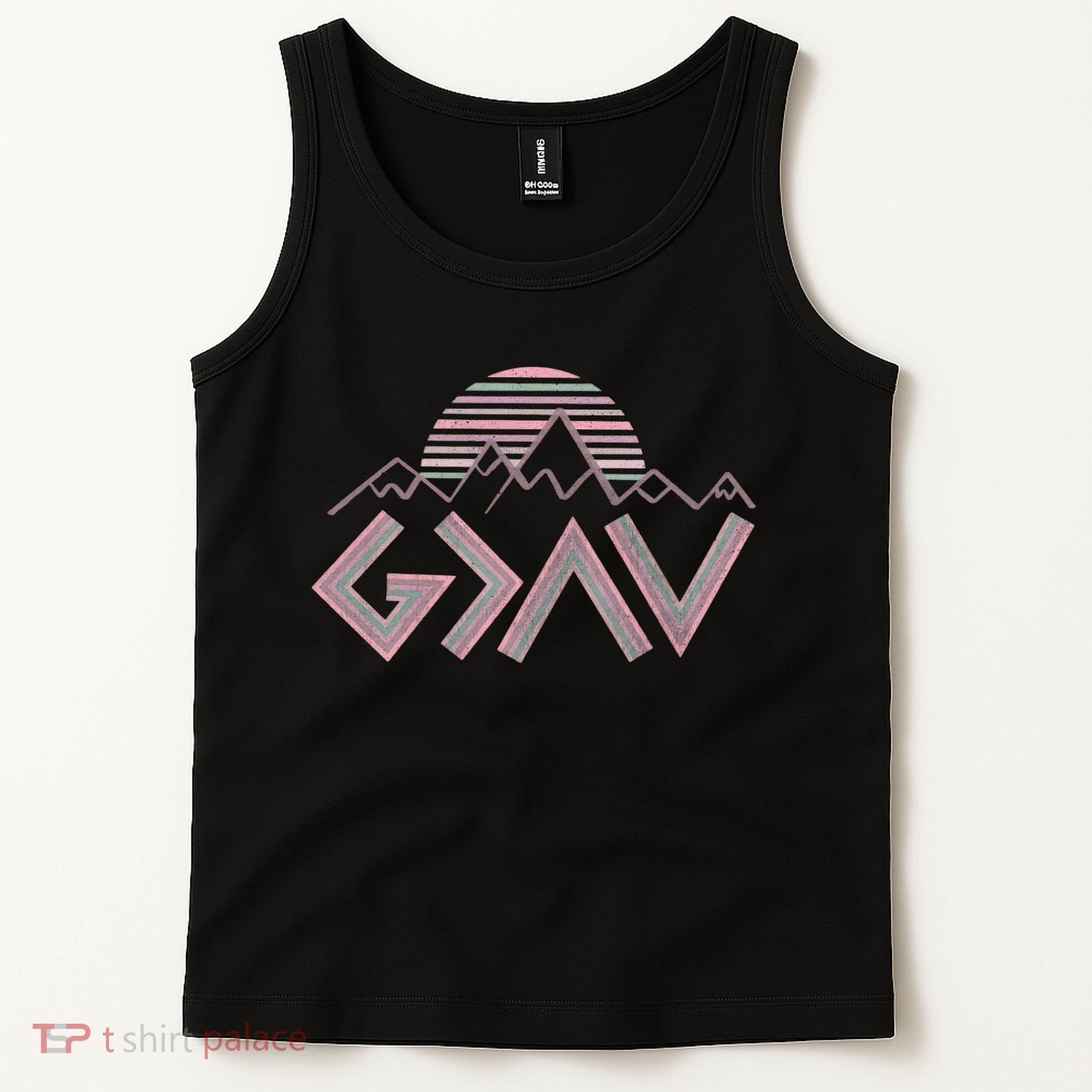 God Is Greater Than The Highs And Lows Religious Tank Top