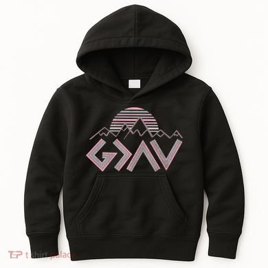 God Is Greater Than The Highs And Lows Religious Kids Hoodie