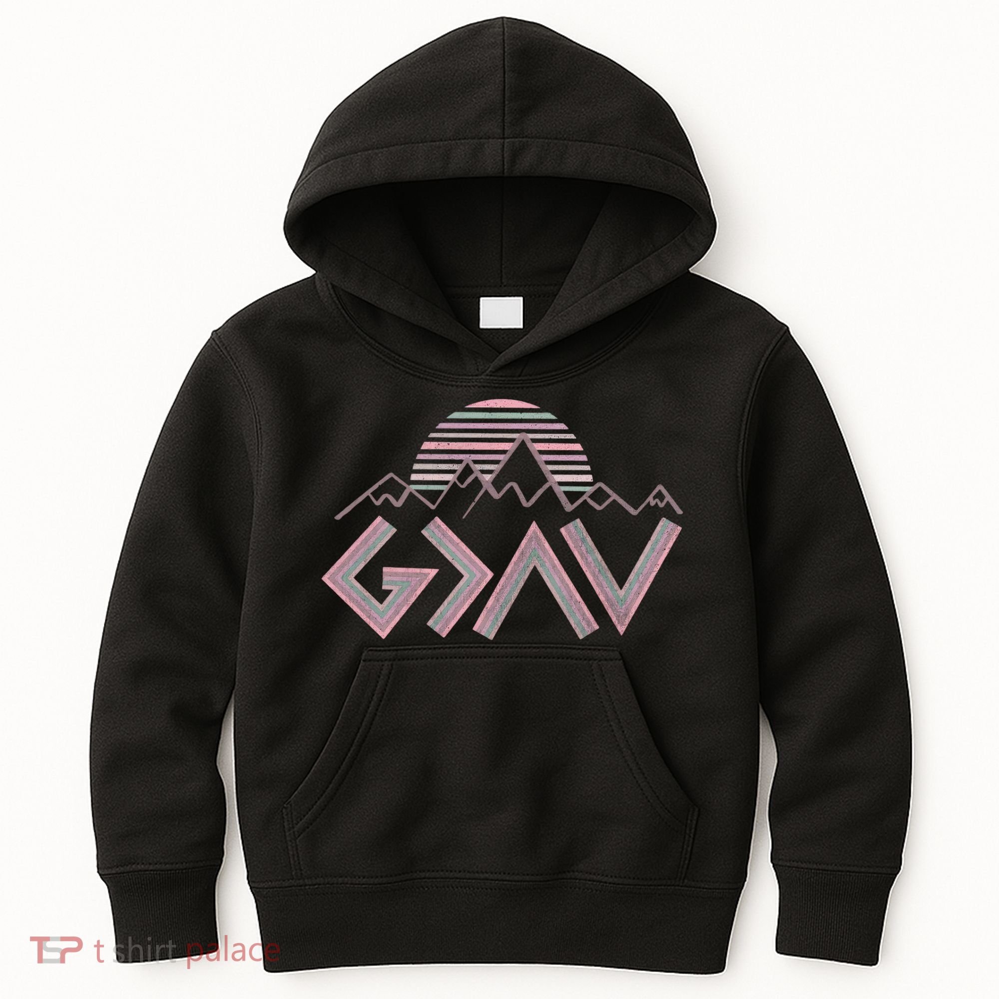 God Is Greater Than The Highs And Lows Religious Kids Hoodie