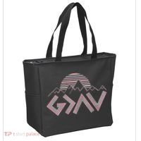 God Is Greater Than The Highs And Lows Religious Tote Bag thumb 2