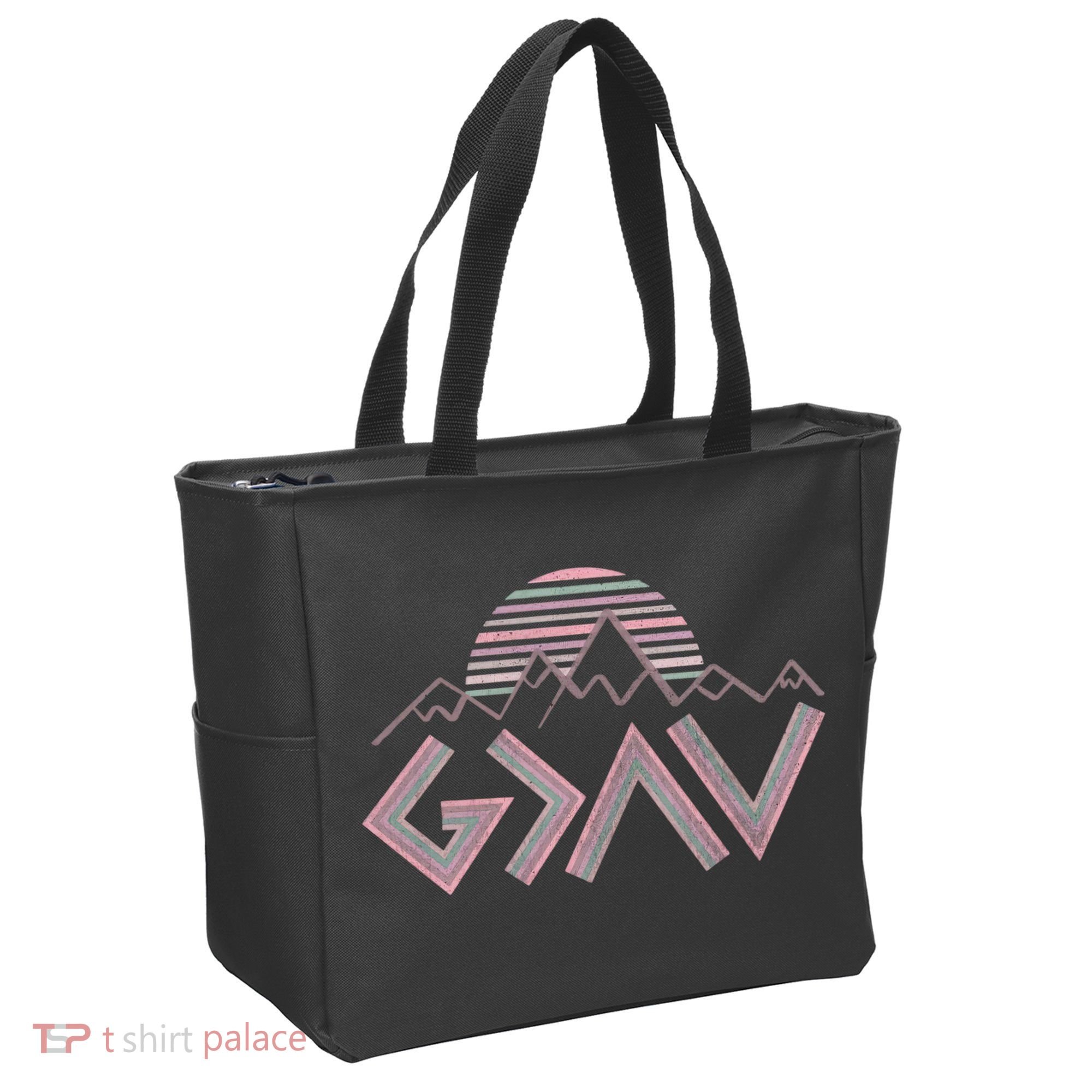 God Is Greater Than The Highs And Lows Religious Tote Bag