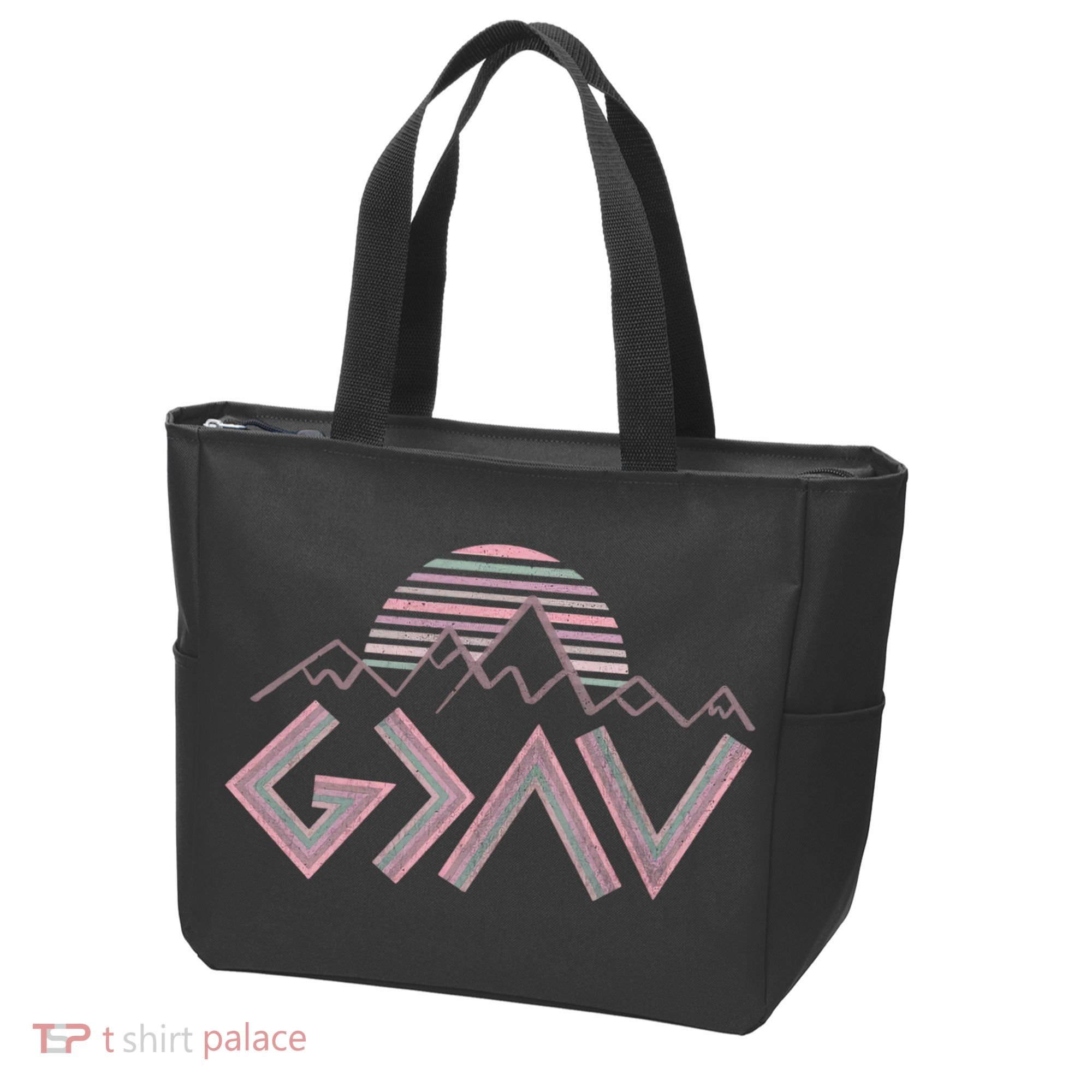 God Is Greater Than The Highs And Lows Religious Tote Bag