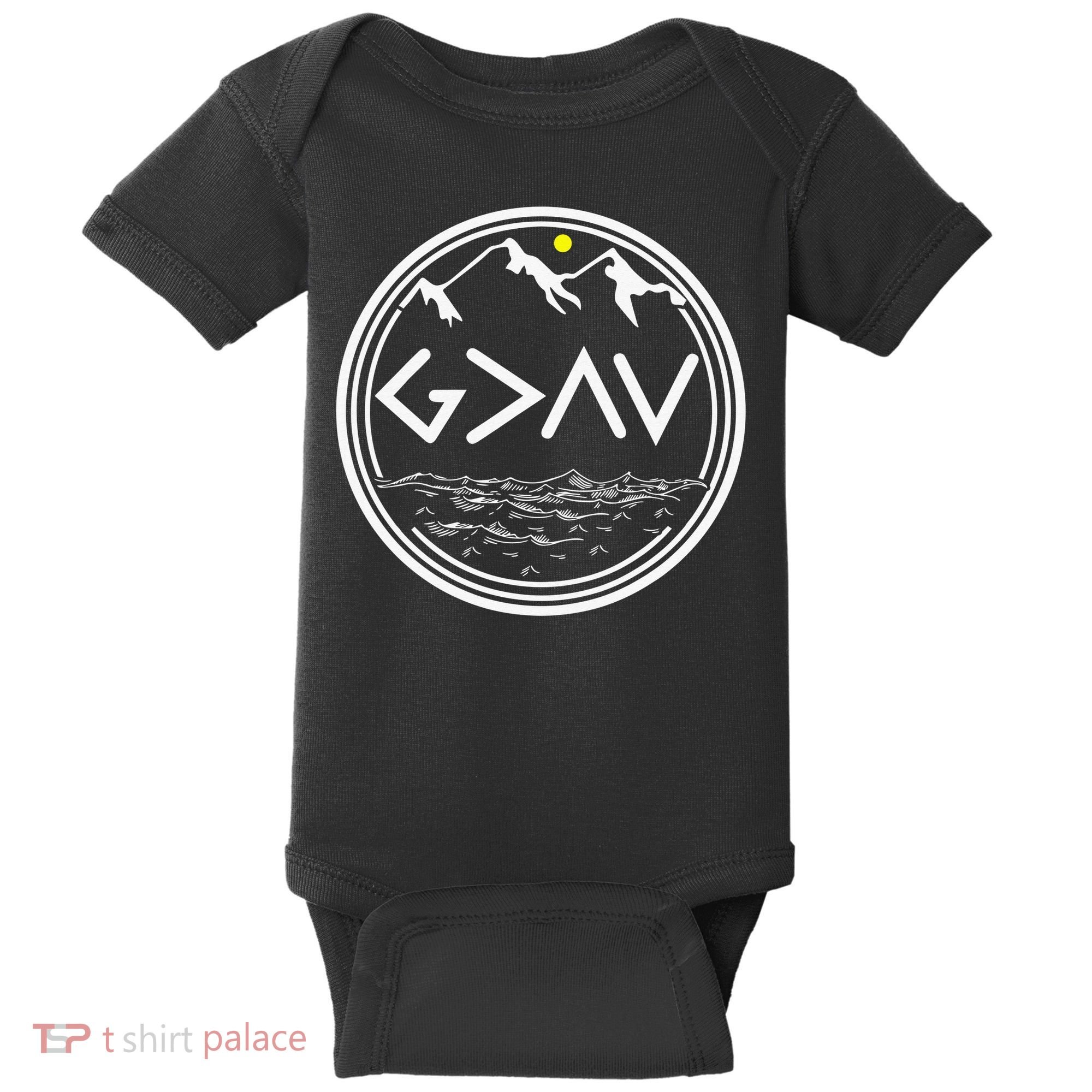 God Is Greater Than The Highs And Lows  Baby Bodysuit