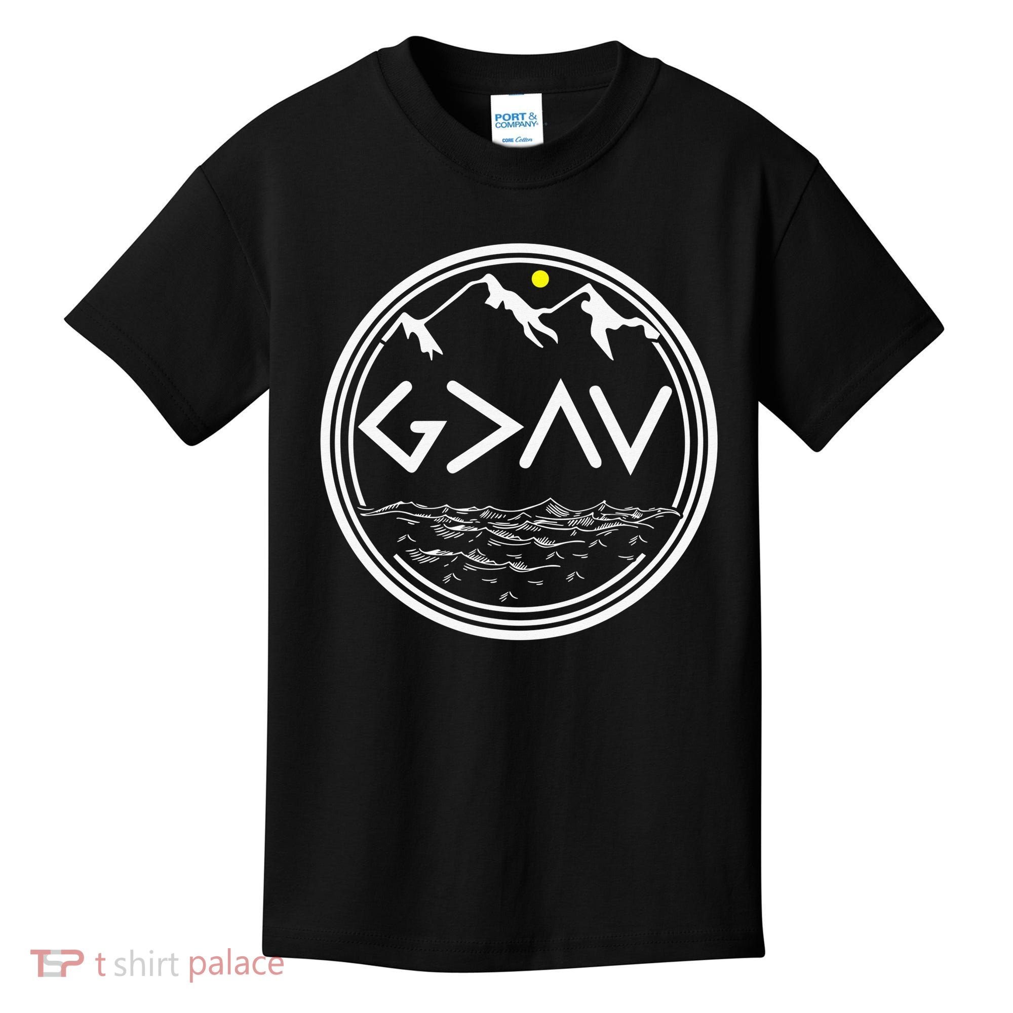 God Is Greater Than The Highs And Lows  Kids T-Shirt