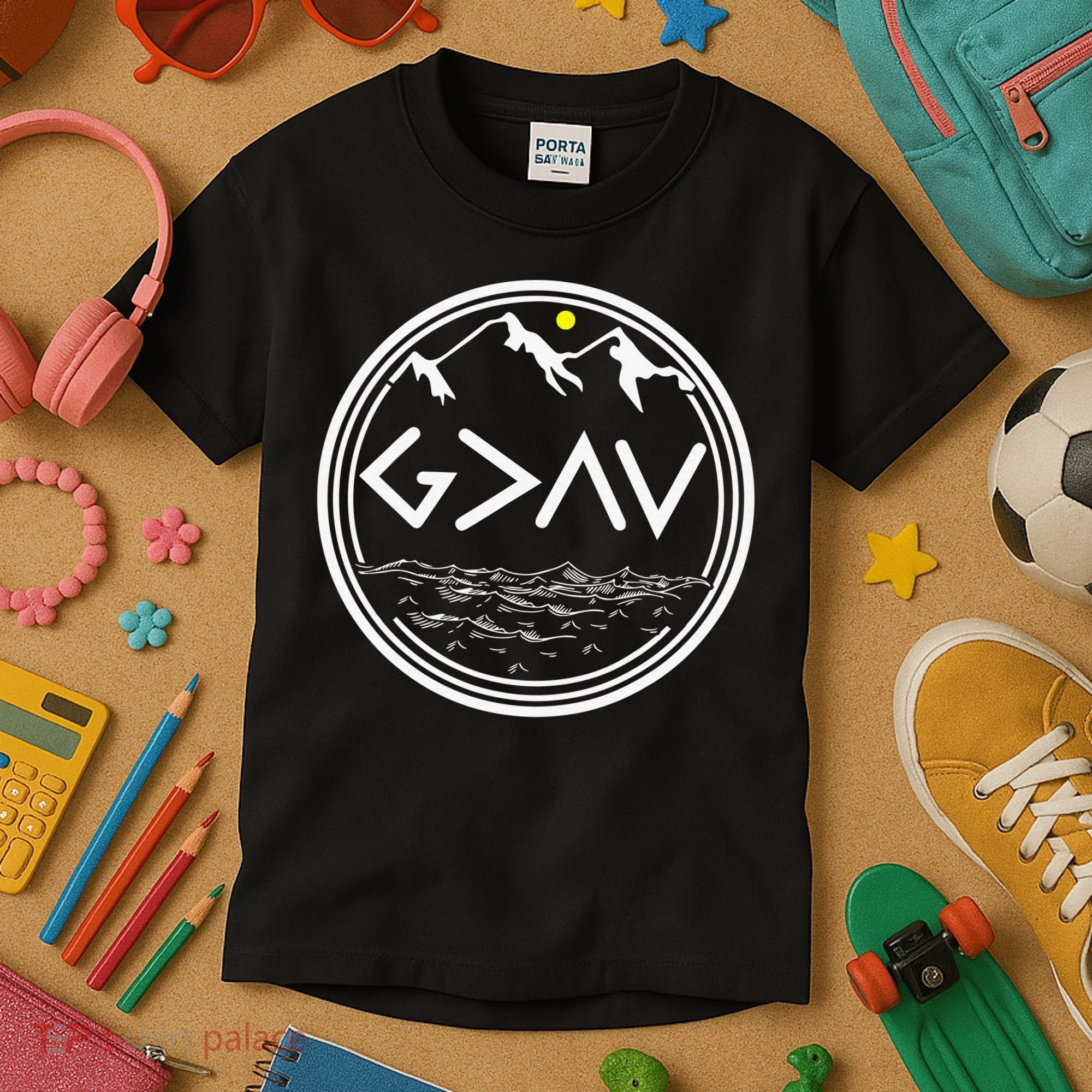 God Is Greater Than The Highs And Lows  Kids T-Shirt