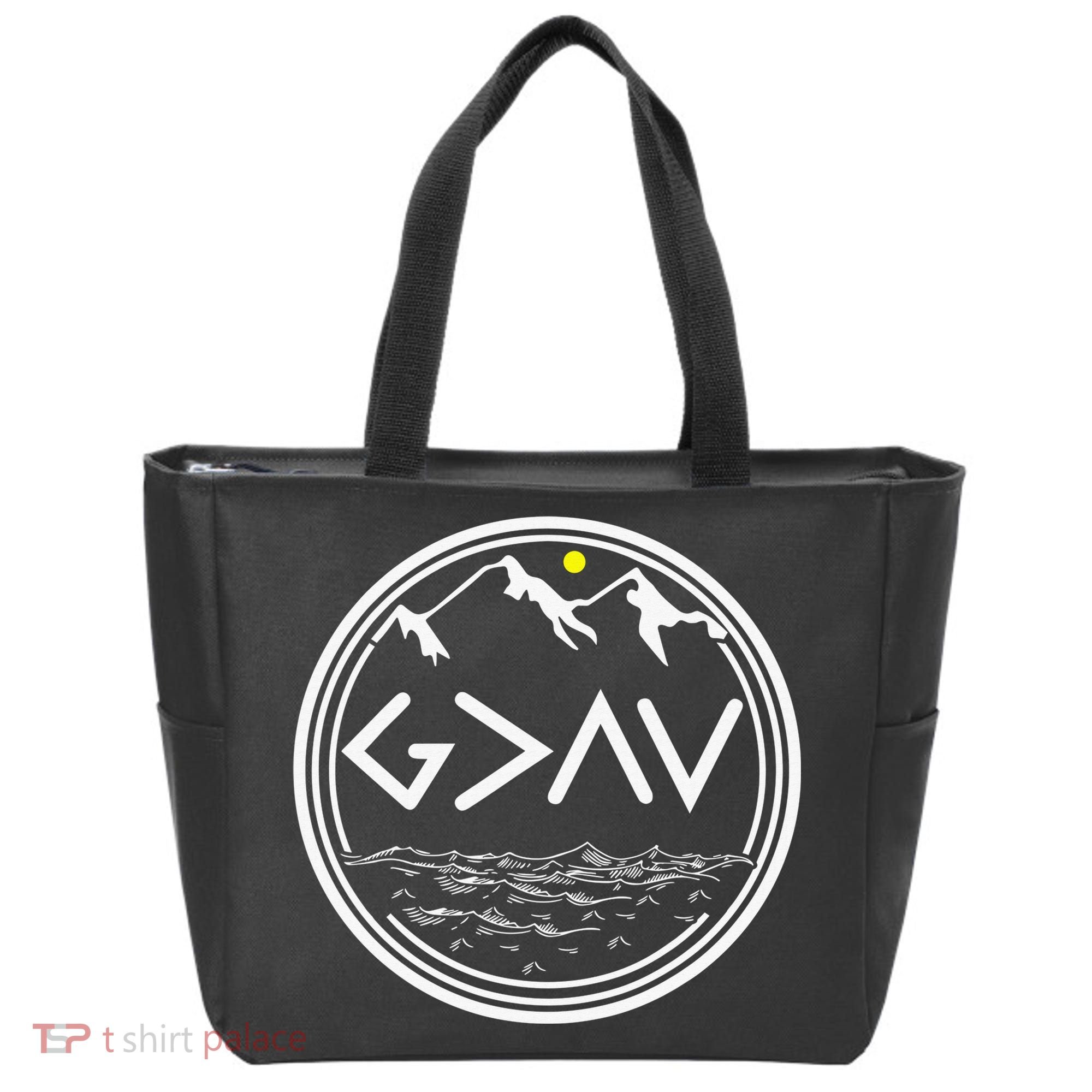 God Is Greater Than The Highs And Lows  Tote Bag