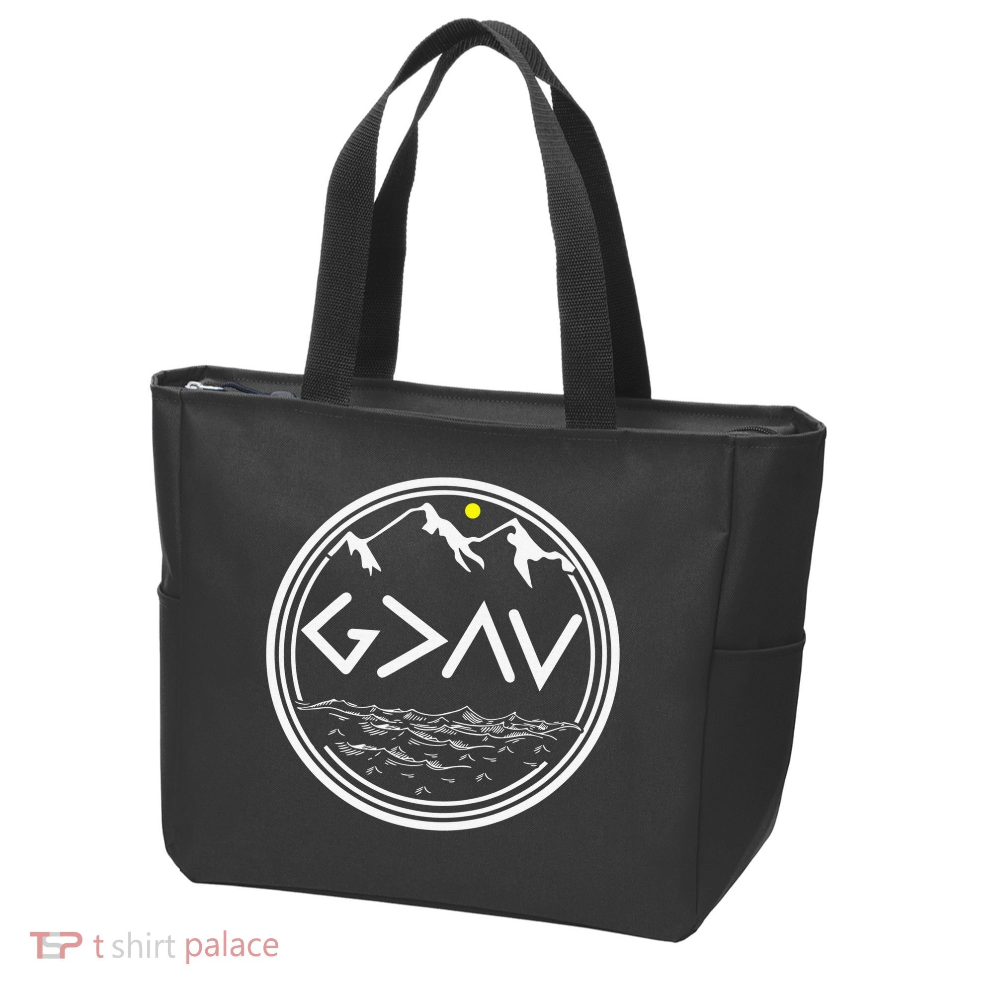 God Is Greater Than The Highs And Lows  Tote Bag