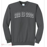 God Is Good Sports University Style Logo Sweatshirt thumb 0