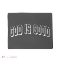 God Is Good Sports University Style Logo Mousepad thumb 0