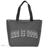God Is Good Sports University Style Logo Tote Bag thumb 0