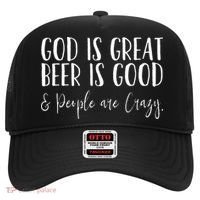 God is great beer is good and people are crazy Hat thumb 0