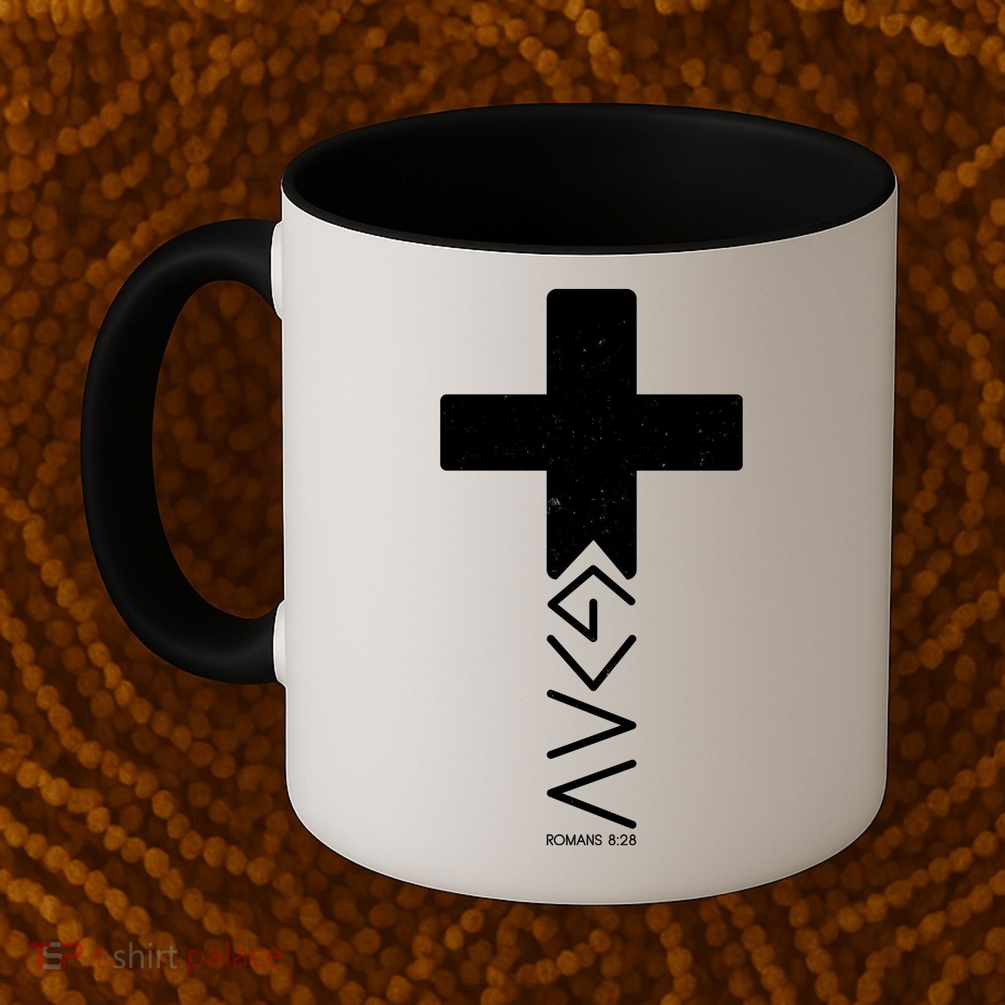 God Is Greater Than Highs And Lows Romans 8 28 Coffee Mug