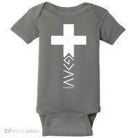 God Is Greater Than Highs And Lows Romans 8 28 Baby Bodysuit thumb 0