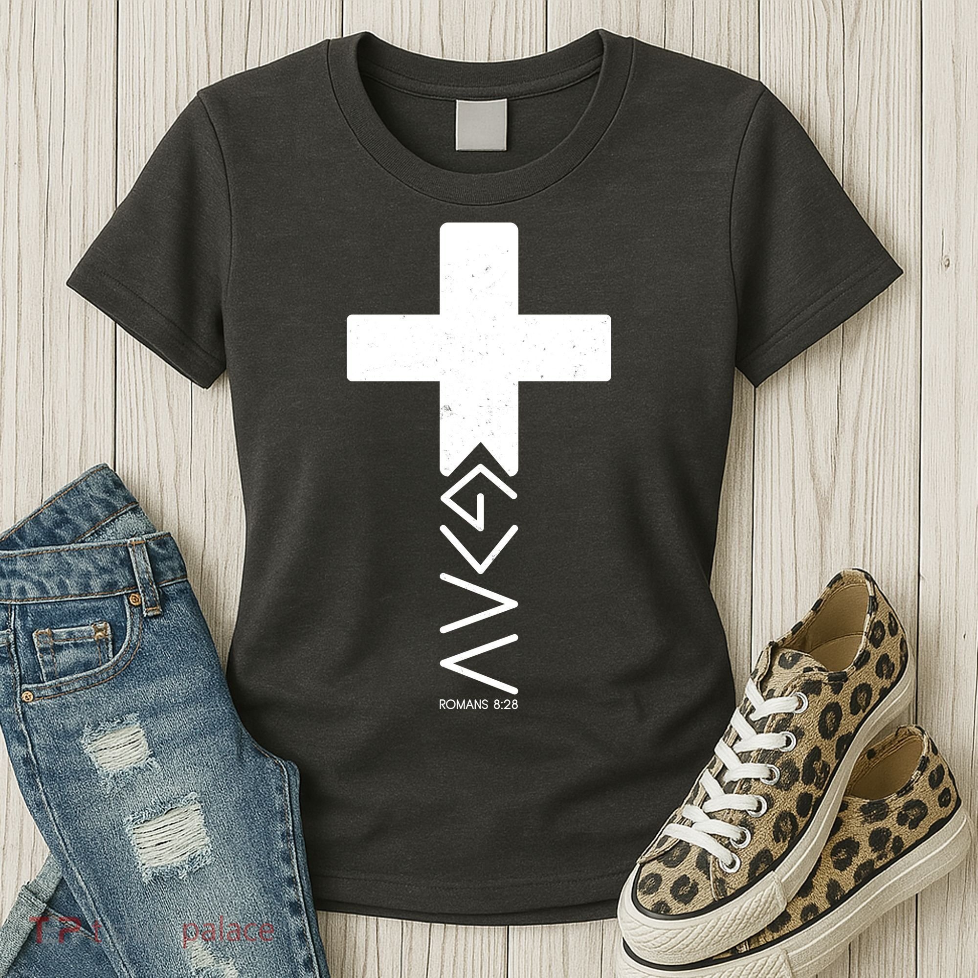 God Is Greater Than Highs And Lows Romans 8 28 Women's T-Shirt