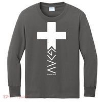 God Is Greater Than Highs And Lows Romans 8 28 Kids Long Sleeve Shirt thumb 0